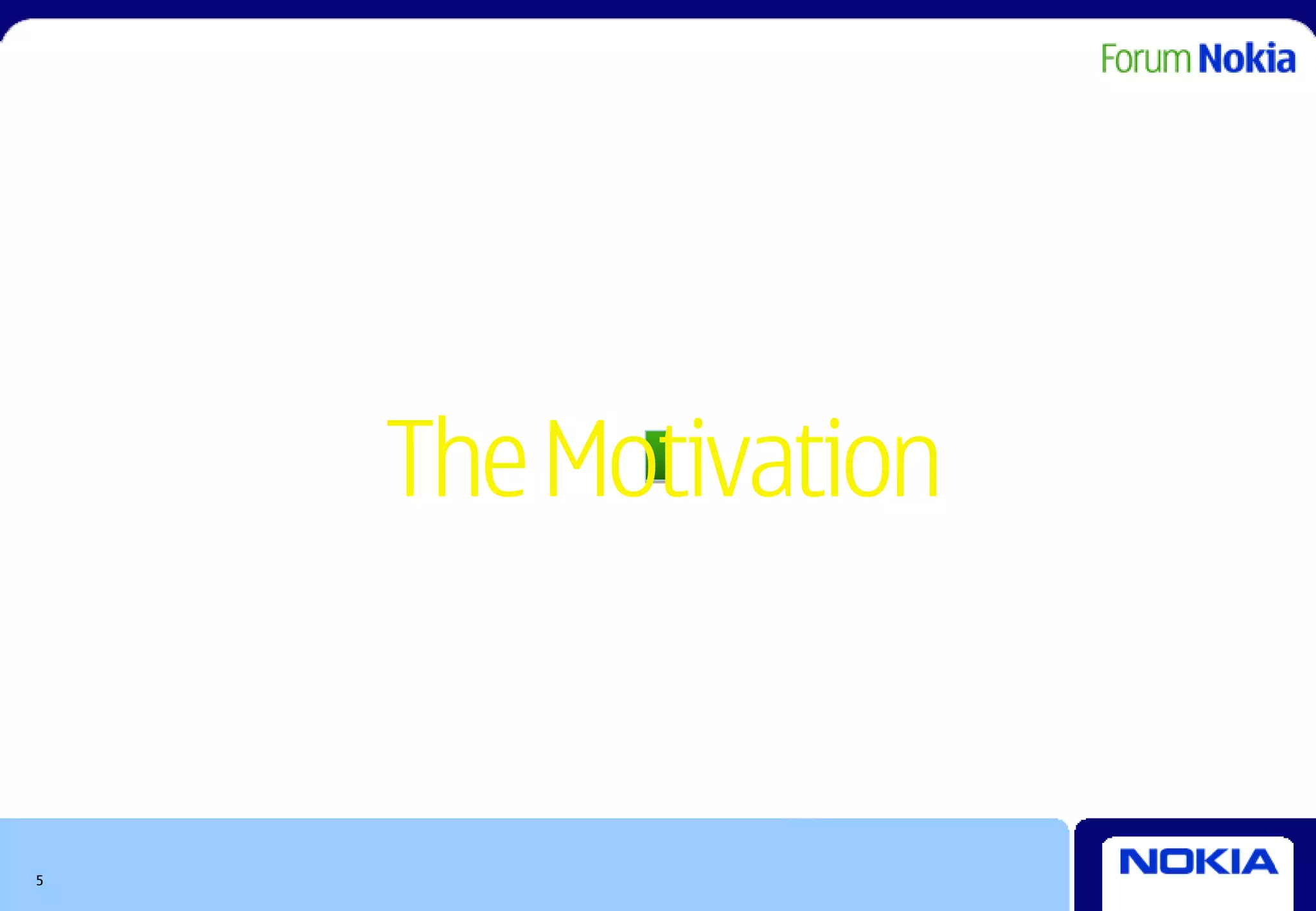 Part 1.
    The Motivation


5
 