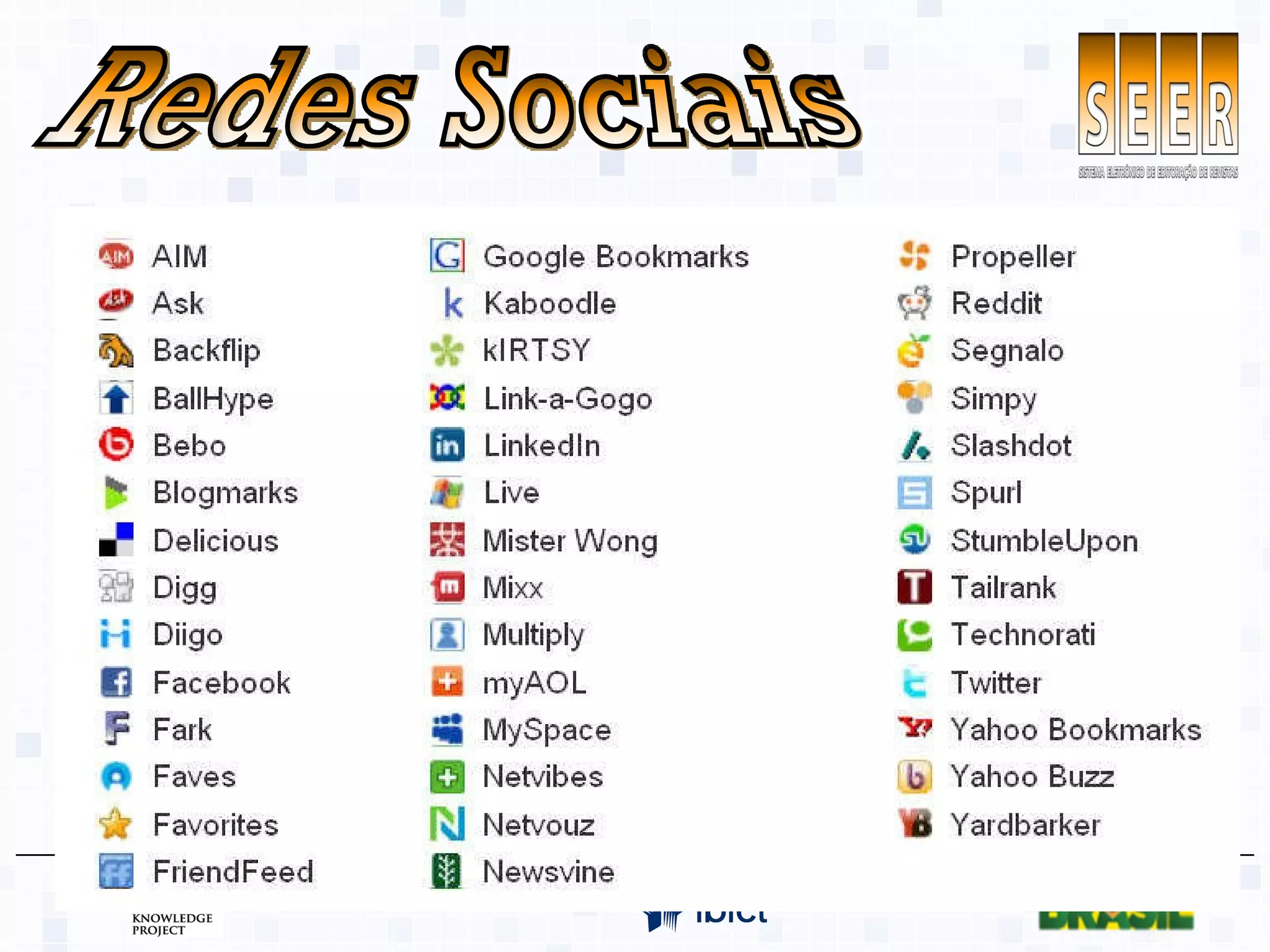 Redes Sociais 