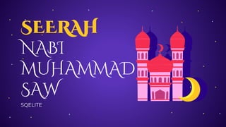 SEERAH
NABI
MUHAMMAD
SAW
SQELITE
 