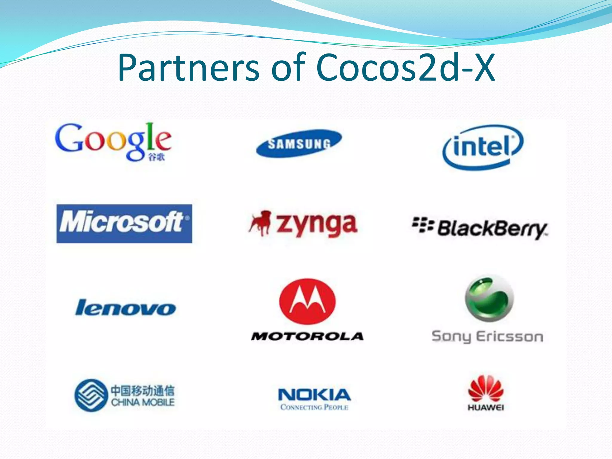 Partners of Cocos2d-X  