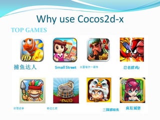 Why use Cocos2d-x 
TOP GAMES  