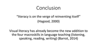 See & Say: Visual Literacy in Language Learning | PPTX