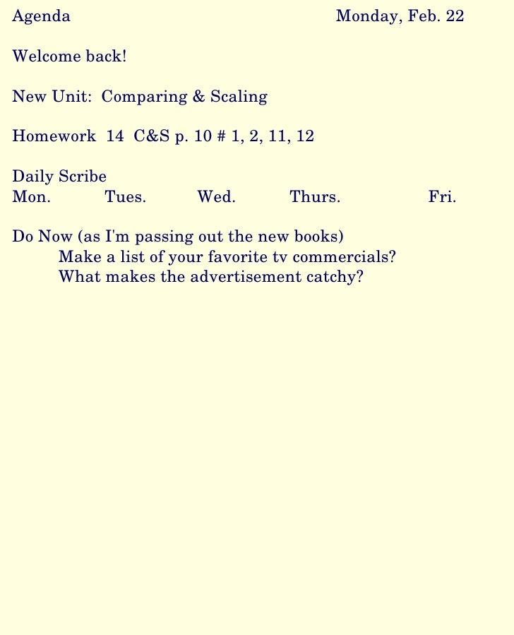 Comparing & Scaling Problem 1.1 Hex