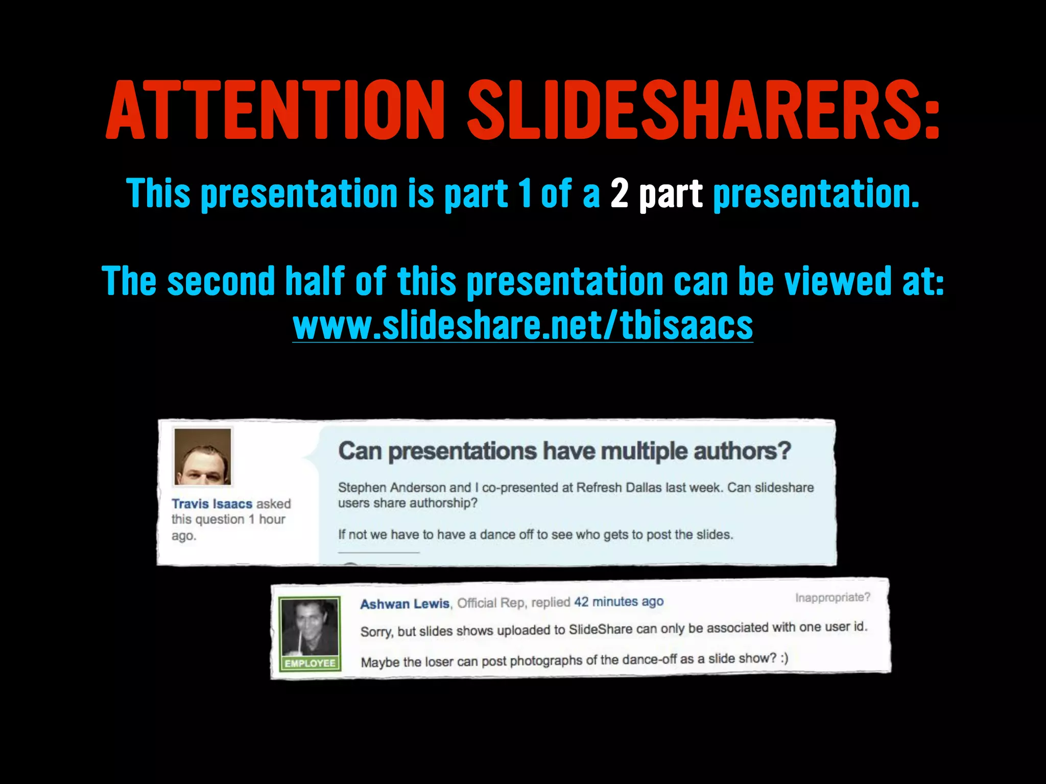 See What I Mean (Part 1)