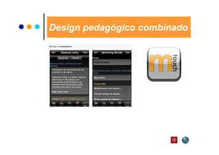 Design pedagógico combinado
 