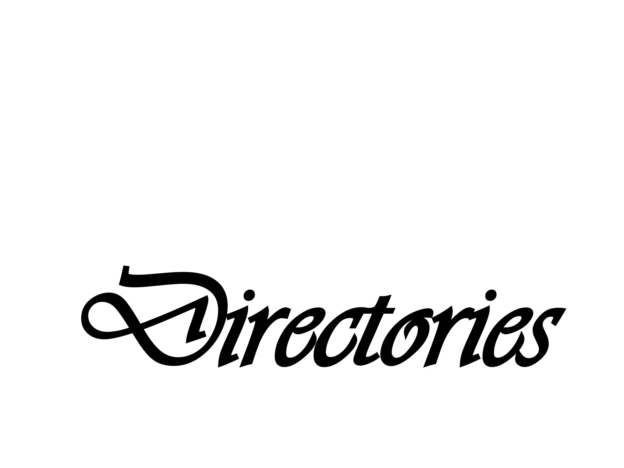 Directories
 