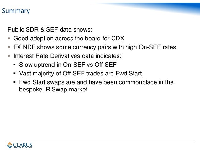 Sef trading system