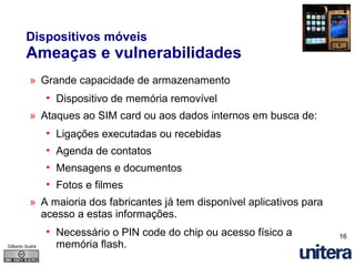 Seg da Informação e Comp Movel Novos Desafios
