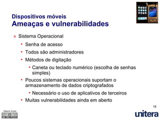 Seg da Informação e Comp Movel Novos Desafios