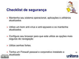 Seg da Informação e Comp Movel Novos Desafios