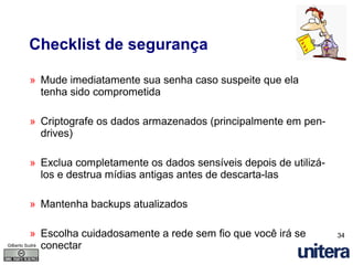 Seg da Informação e Comp Movel Novos Desafios