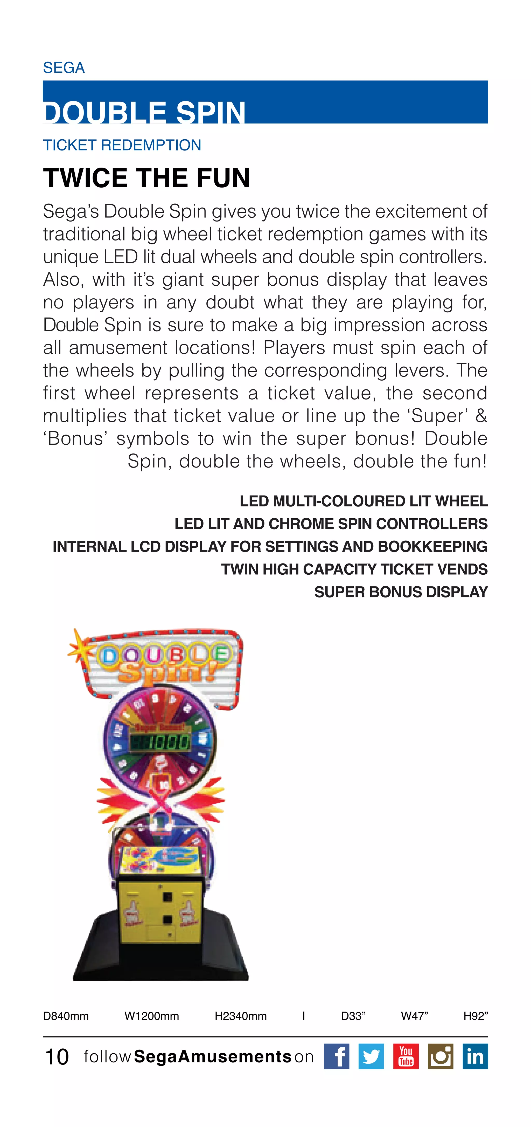 Sega amusements game product catalogue 2014 (english) email