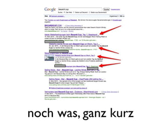 noch was, ganz kurz
 