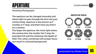 Triangle of photography : aperture, exposure and ISO | PDF