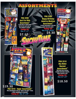 Segment 015 of fireworks catalog