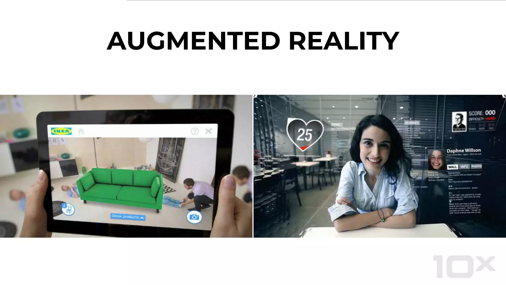 AUGMENTED REALITY
 
