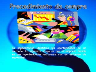 TamañoLas fuerzas de ventas del vendedor puede manejar directamente las cuentas de gran volumen, pero para llegar a las cuentas pequeñas puede recurrir a un intermediario o confiar en internet o en el telemercadeo.