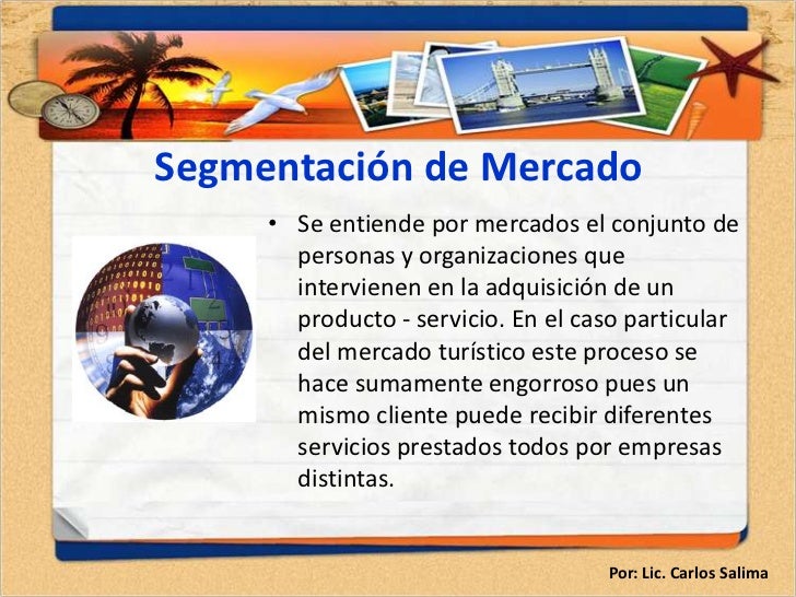 Segmentacion Márketing Turistico