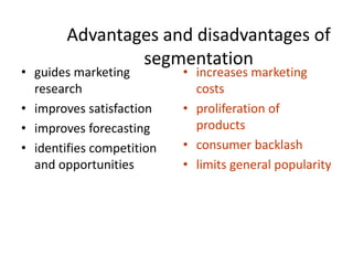 of segments can be measured. Differential Segments must be effectively