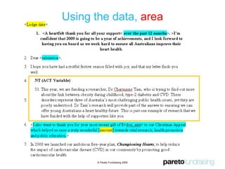 Find out who your donors are