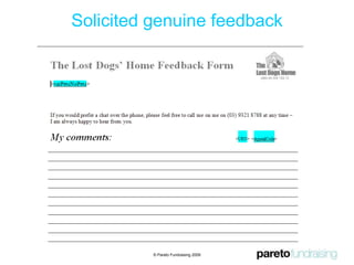 Put the fundraising into relationship fundraising 