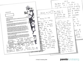 Getting cute, but still data driven© Pareto Fundraising 2009