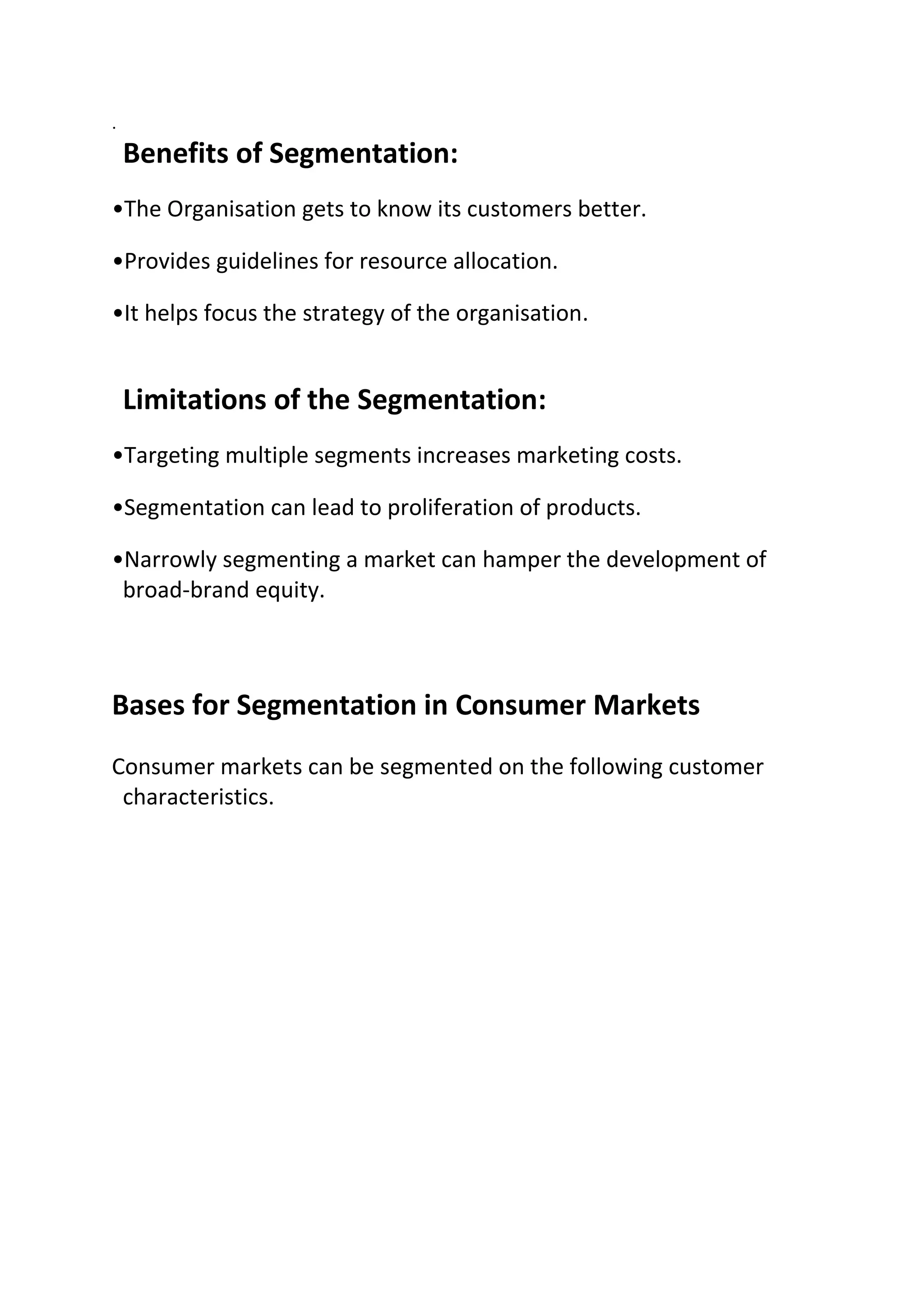 Market Segmentation DOC
