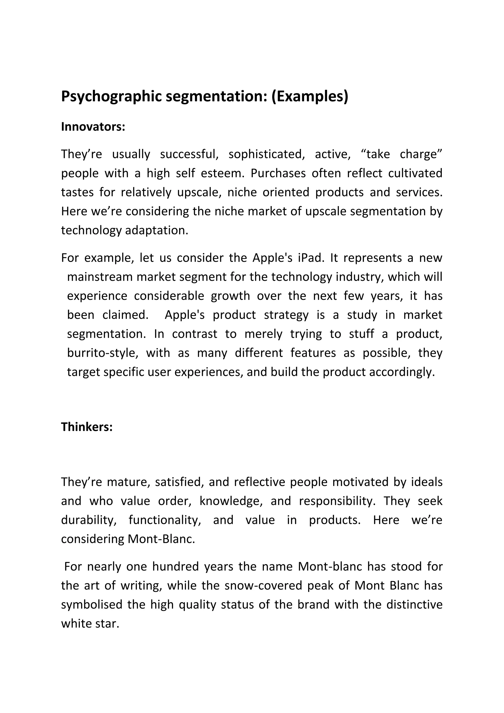Market Segmentation DOC