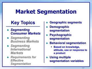 ebay market segmentation