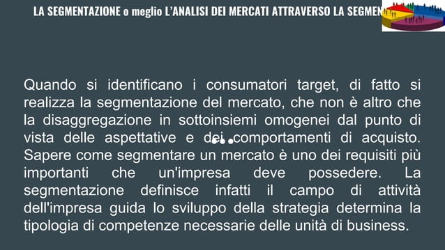 Segmentazione e marketing mix | PPT