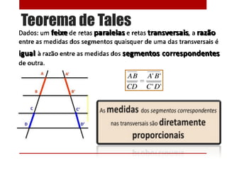 Teorema de Tales
 