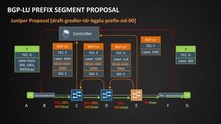 WAN SDN meet Segment Routing | PDF