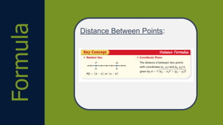 Formula Distance Between Points:
 
