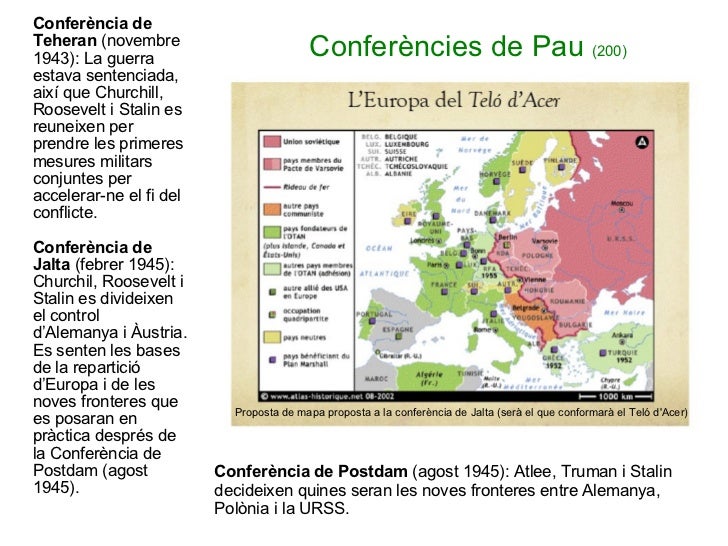 Resultat d'imatges de conferencies de pau segona guerra mundial