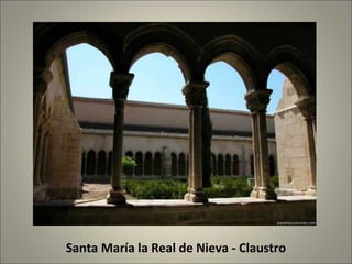 Santa María la Real de Nieva - Claustro 