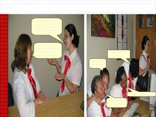 Onde será que ela vai? Na certa pra farra! Vou ficar de olho nela! Mais uma vez eu agradeço, não sei como retribuir tanto carinho Dona Olga. Você merece Marina, retribua trabalhando com amor, apenas isso. Que  cara-de-pau! Numa sexta feira, algumas horas antes do encerramento do expediente, Marina conversa particularmente com Dona Olga no escritório.   Quando sai da sala, Marina se despede do grupo e vai embora. 