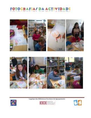 Logotipo das Bibliotecas Escolares do Agrupamento
 