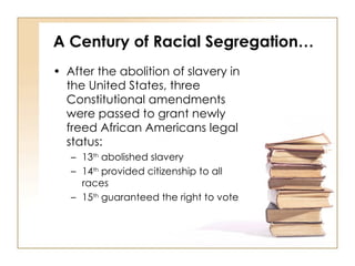 Segregation | PPT | Law