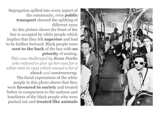 Segregation Example Bus Segregation | PPT