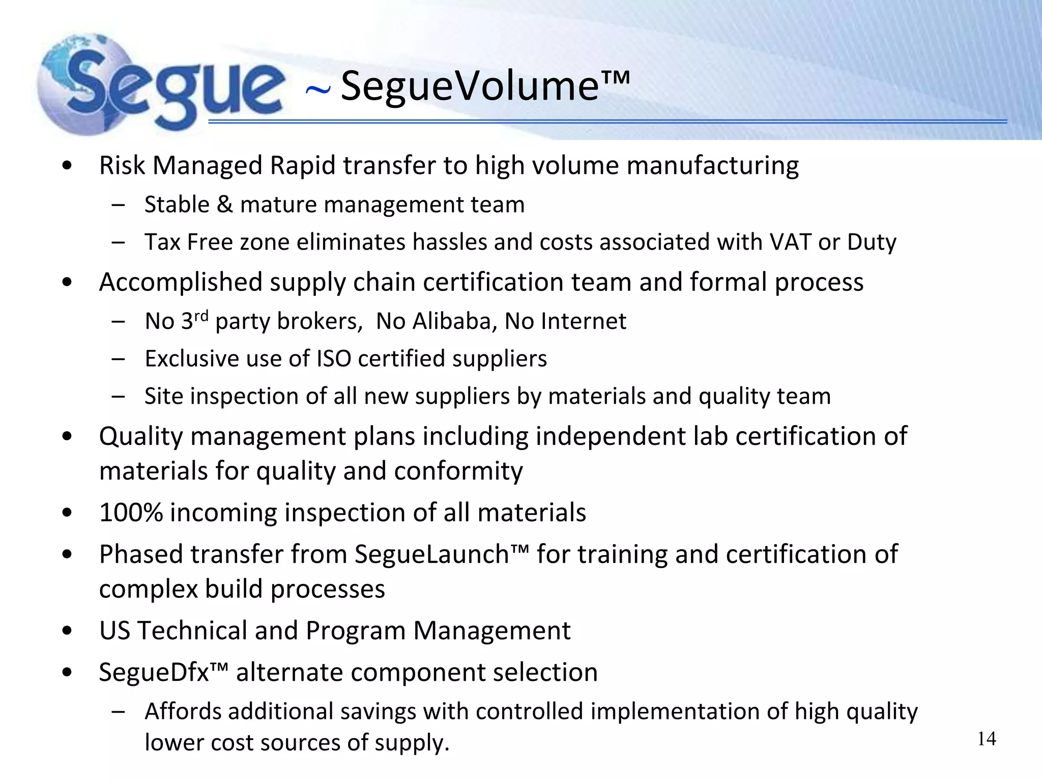 Segue presentation 1 17-2013 | PPT