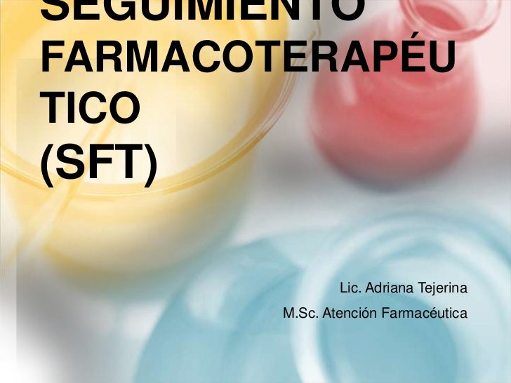 Seguimiento farmacoterapéutico