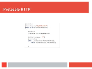Protocolo HTTP
 