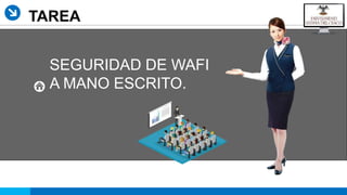 LOGO
SEGURIDAD DE WAFI
A MANO ESCRITO.
TAREA
 