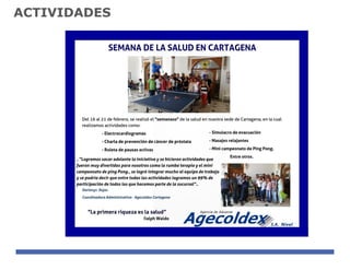 ACTIVIDADES
 