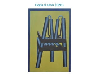 Elegía al amor (1991)
 