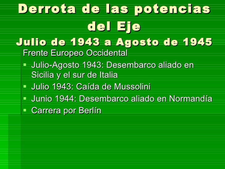 Segunda Guerra Mundial