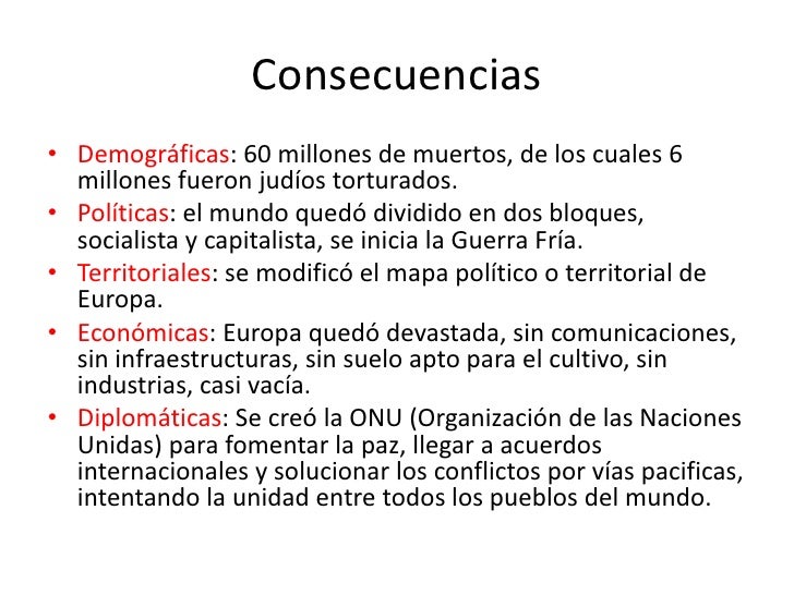 Qual Foi A Principal Causa Da Segunda Guerra Mundial