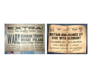 Desarrollo de la Segunda Guerra Mundial