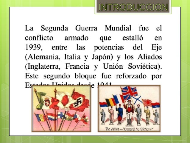 SEGUNDA GUERRA MUNDIAL - RESUMEN - CORTA