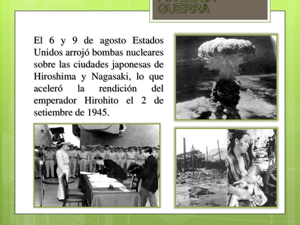 SEGUNDA GUERRA MUNDIAL RESUMEN CORTA